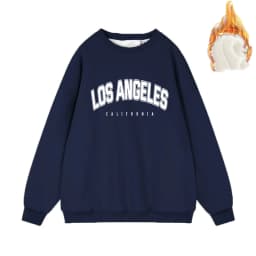 Hirsionsan Letter Print Women Sweatshirt 35% Cotton Soft Basic Loose Female Pullovers Korean Hoodies 2023 AutumnNew Y2k Fleece