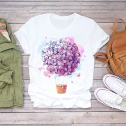 Dreamcatcher Dreamcatcher Crewneck Loose Fashion White T-shirt Women's Short-sleeved Tshirt Tops Oversized T Shirt Tee