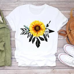 Dreamcatcher Dreamcatcher Crewneck Loose Fashion White T-shirt Women's Short-sleeved Tshirt Tops Oversized T Shirt Tee