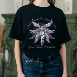Camiseta Angewomon Embrace, camisa de Pose angelical inspirada en Digimon T-Shirt
