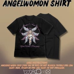 Camiseta Angewomon Embrace, camisa de Pose angelical inspirada en Digimon T-Shirt