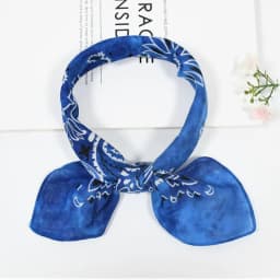 Cotton Tie Dye Cashew Flower Paisley Bandana Hip Hop Outdoor Riding Headscarf Mask Square Scarf Headband Gift For Men Boys Girls