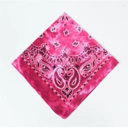 Cotton Tie Dye Cashew Flower Paisley Bandana Hip Hop Outdoor Riding Headscarf Mask Square Scarf Headband Gift For Men Boys Girls