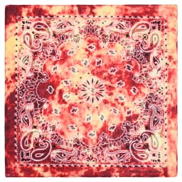 Cotton Tie Dye Cashew Flower Paisley Bandana Hip Hop Outdoor Riding Headscarf Mask Square Scarf Headband Gift For Men Boys Girls