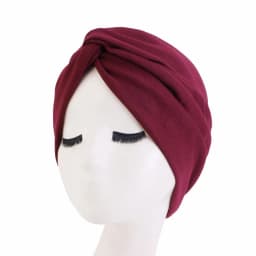 2022 Women Cross Twist Hijab Caps Muslim Cotton Underscarf Islamic Headscarf Bonnet Headband Turban Musulman Femme Headwrap Cap