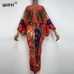 plissado mulher vestido hit cor v colarinho batwing manga longa solta bezerro vestidos de comprimento longo estilo casual 2021