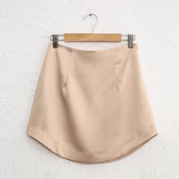 Slim Chic Elegant Women Mini Skirts Green Satin High Street Solid Side Zipper Sexy Bodycon Skirt Faldas Mujer