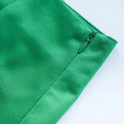 Slim Chic Elegant Women Mini Skirts Green Satin High Street Solid Side Zipper Sexy Bodycon Skirt Faldas Mujer