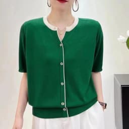 Thin Ice Silk Tee Shirt Femme 2023 Summer Casual Loose Top Short Sleeve Black T Shirt Women Pullover Tees V Neck Knitted Tshirts