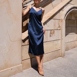 Satin Party Dress Summer Spaghetti Straps V-Neck Backless Long Dresses For Women Sexy Vestidos Clearance