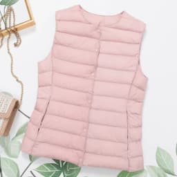 2026 New Arrivals Autumn Winter Warm Women Sleeveless Down Liner Waist Coat Female Ultra Light White Duck Down Vest Jackets