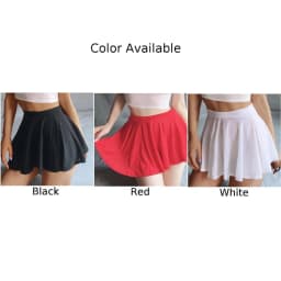 2023 New Women Costume Pleated Skirt A-Line Sexy Lingerie Sheer See Through Skirts Loose Fitting High Waisted Yoga Sports Skirt