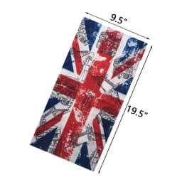 UK Union Flag Neck Tube Bandana Great Britain Headwear Seamless Neck Gaiter Headwrap Face Mask England Flag Print Cycling Scarf