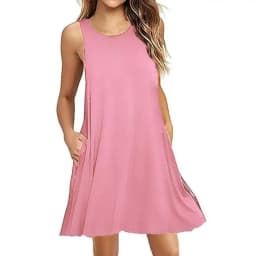 Women Black Blue Summer Dress 2025 Polyester Short Sleeve O-Neck Tops Casual Loose Dress Female Street White Dress Sexy Vestidos