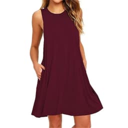 Women Black Blue Summer Dress 2025 Polyester Short Sleeve O-Neck Tops Casual Loose Dress Female Street White Dress Sexy Vestidos