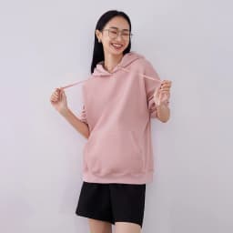 Toyouth Women Fleece Hoodies 2023 Autumn Long Sleeve Loose Hooded Sweatshirt Multicolour Casual Versatile Warm Pullover