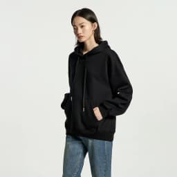 Toyouth Women Fleece Hoodies 2023 Autumn Long Sleeve Loose Hooded Sweatshirt Multicolour Casual Versatile Warm Pullover