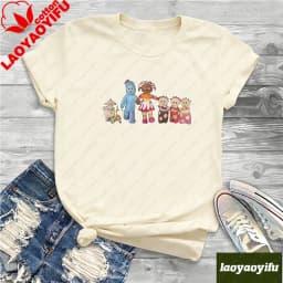 Awesome Igglepiggle Upsy Daisy Makka Pakka T-Shirts for Women Crewneck T Shirt in The Night Garden Short Sleeve Unisex Tees