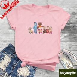 Awesome Igglepiggle Upsy Daisy Makka Pakka T-Shirts for Women Crewneck T Shirt in The Night Garden Short Sleeve Unisex Tees