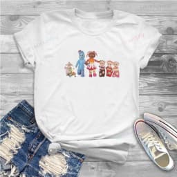 Awesome Igglepiggle Upsy Daisy Makka Pakka T-Shirts for Women Crewneck T Shirt in The Night Garden Short Sleeve Unisex Tees