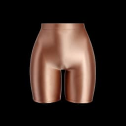 MJINM Womens Satin Glossy Shorts High Waist Yoga Silk Running Fitness Stretch Front Seamless Opaque Biker Tights Skinny Leggings