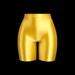 MJINM Womens Satin Glossy Shorts High Waist Yoga Silk Running Fitness Stretch Front Seamless Opaque Biker Tights Skinny Leggings