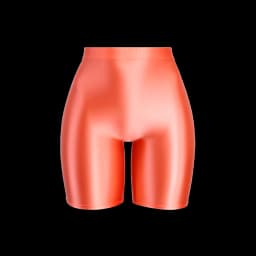 MJINM Womens Satin Glossy Shorts High Waist Yoga Silk Running Fitness Stretch Front Seamless Opaque Biker Tights Skinny Leggings