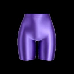 MJINM Womens Satin Glossy Shorts High Waist Yoga Silk Running Fitness Stretch Front Seamless Opaque Biker Tights Skinny Leggings