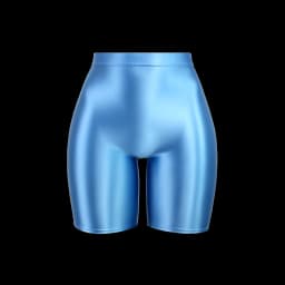 MJINM Womens Satin Glossy Shorts High Waist Yoga Silk Running Fitness Stretch Front Seamless Opaque Biker Tights Skinny Leggings