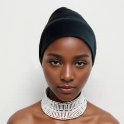 Turbans Volumiser Lightweight Under Scarf Bonnet Black Turban Lifter Underneath Turban Lift African Head Wraps