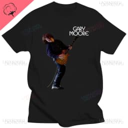 Gary Moore Wild Frontier'87 Fashionable street casual trend Comfortable summer all-purpose T-shirt for men and women