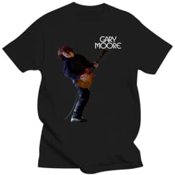 Gary Moore Wild Frontier'87 Fashionable street casual trend Comfortable summer all-purpose T-shirt for men and women