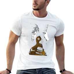 Gary Moore Wild Frontier'87 Fashionable street casual trend Comfortable summer all-purpose T-shirt for men and women