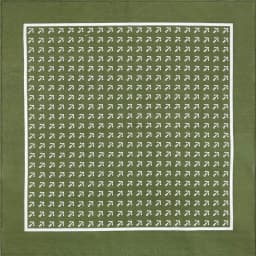 High Quality New Design Hip Hop Olive Green Cotton Square Scarf Sailor Bandana Scarf Anchor Print Headband Paisley Gifts Unisex