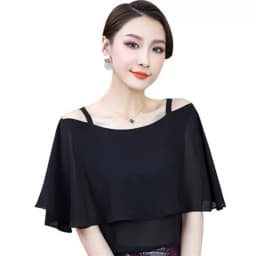 Summer Solid Chiffon Tops Ladies Blouse Office Lady Women' Clothing New Fashion Ruffles Casual Female Shirt -