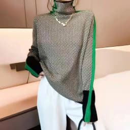 Alobee Women Sweater Knitted Turtleneck New Warm Stylish Sweaters Ladies Girl Slim Women Sweaters Pullovers Female Woman Sweater