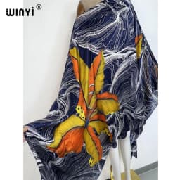 WINYI African Kaftan sexy Beach Cover up Beach Wear Oversize Bikini Cover up Robe party holiday 2022 summer clothes for women