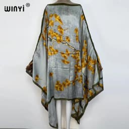 WINYI African Kaftan sexy Beach Cover up Beach Wear Oversize Bikini Cover up Robe party holiday 2022 summer clothes for women