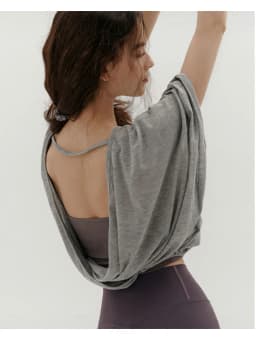 Chic Elegant T Shirt For Women Casual Solid Backless Hollow Out Yoga Tops Jogger Running Shirts Camisetas Aesthetic Clothes
