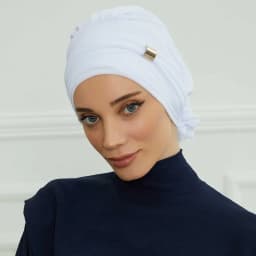 Plain Muslim Instant Turban Hat Inner Hijabs Caps Women Islamic Bandana Bonnet India Hats Female Headwrap Turbante Mujer Flower