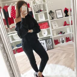 Plus Size 5XL Knitted Tracksuit Women Casual  Sexy O-neck Off Shoulder  Long Sleeve Sweater Slim Pencil Pants Suit Two Piece Set