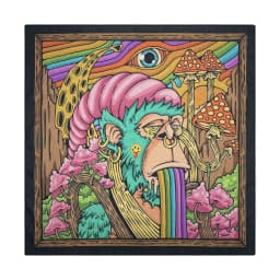 Wholesale High Quality Skull Chimpanzees Print Cashew Hip Hop Cotton Square Bandana Scarf Riding Headband Paisley Gifts