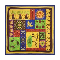 Wholesale High Quality Skull Chimpanzees Print Cashew Hip Hop Cotton Square Bandana Scarf Riding Headband Paisley Gifts