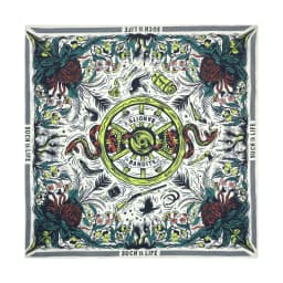Wholesale High Quality Skull Chimpanzees Print Cashew Hip Hop Cotton Square Bandana Scarf Riding Headband Paisley Gifts