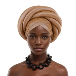Twisted Braid Turban Cap for Women African Lady Head Wraps Nigeria Raw Silk Autogele Headtie Muslim Hat Party Headwear Turbante