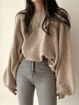 Alien Kitty Lazy Style Oversize Femme Pullover Tops Office Lady Soft Autumn 2023 OL Warm Chic Women Knitwear Sweaters Jumpers