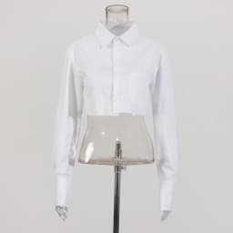 TWOTWINSTYLE Sexy Crop Top Tassel Solid Color Shirt For Women Lapel Collar Long Sleeve Loose Oversized Shirts Female 2022 New