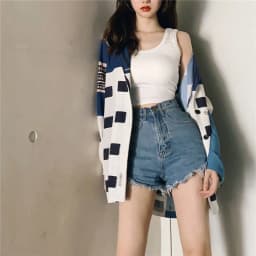 Black Knitted Round Neck Women T-shirt Sexy Sleeveless Camisole Crop Top Woman Tight Stretch Tank Top Ladies Tee Top Streetwear