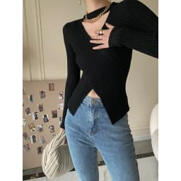 2025 Women Spring Halter Neck Sweater Slim Stretch Sexy Pullovers Long Sleeve Good Quality Women Fashion Sweater Tops