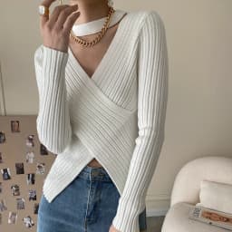 2025 Women Spring Halter Neck Sweater Slim Stretch Sexy Pullovers Long Sleeve Good Quality Women Fashion Sweater Tops